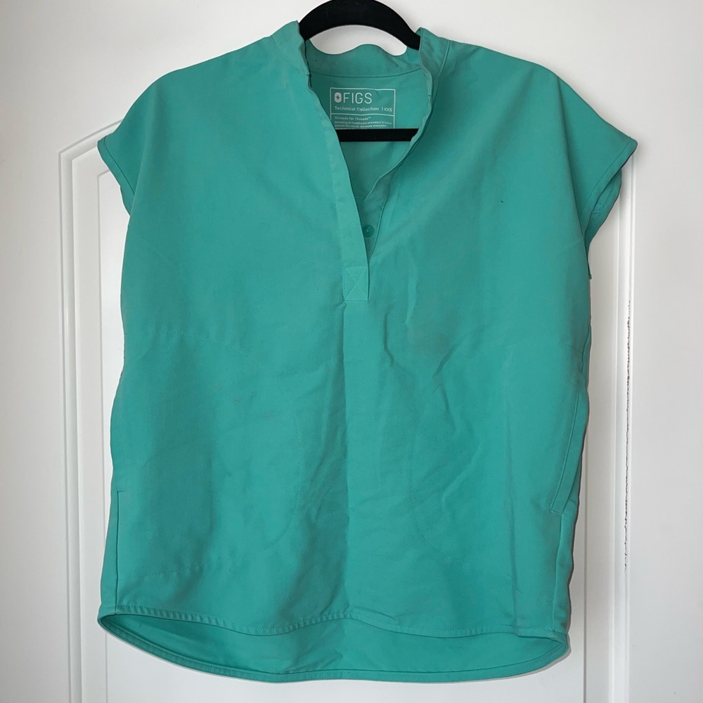 Figs Rafaela Top Limited Edition Surgical Green